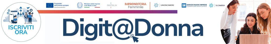 Digit@Donna: percorso formativo sul digitale per aspiranti imprenditrici, lavoratrici e studentesse