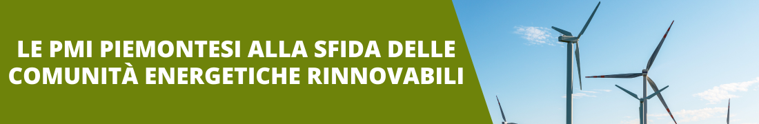 Le PMI piemontesi alla sfida delle Comunità Energetiche Rinnovabili