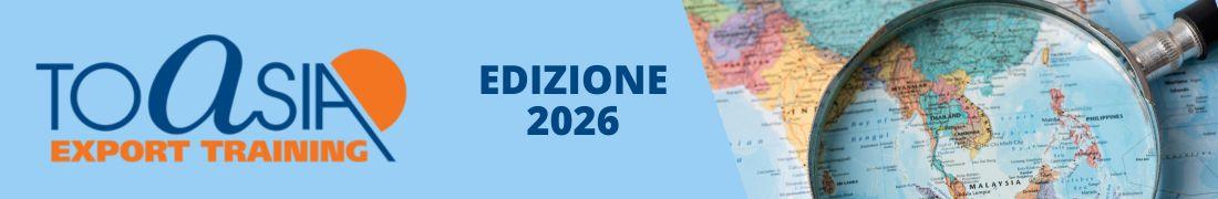 Percorso formativo TOAsia Export Training Piemonte