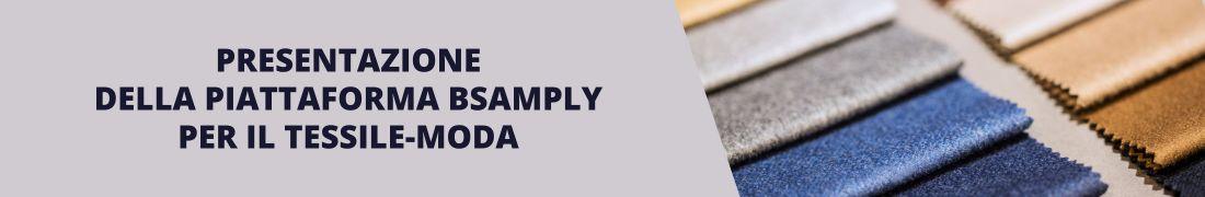Presentazione della piattaforma BSamply per il tessile-moda