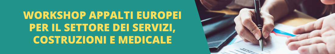 Strategie vincenti per il settore dei servizi nelle gare d'appalto europee Strategie vincenti per il settore dei servizi nelle gare d'appalto europee