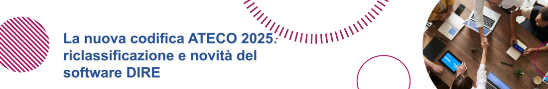 ATECO 2025: la riclassificazione e il nuovo servizio Rettifica ATECO 2025 ATECO 2025: la riclassificazione e il nuovo servizio Rettifica ATECO 2025