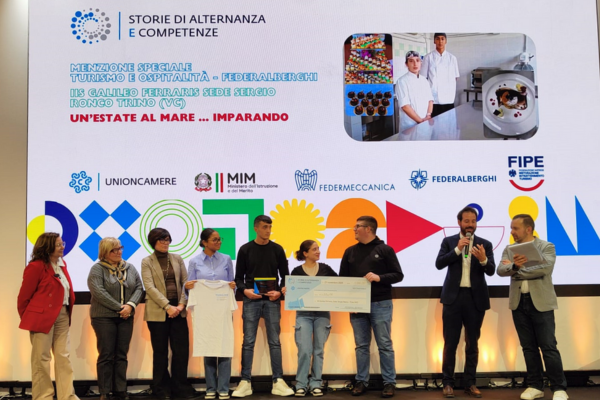 Concorso “Storie di alternanza”: l’istituto alberghiero “Sergio Ronco” di Trino conquista una menzione speciale 